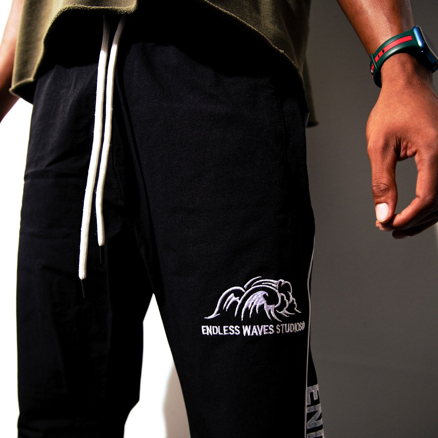 Nylon Pants (Black)