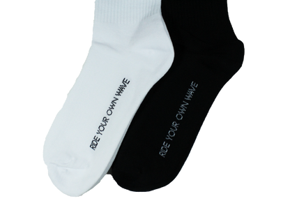 Signature "E/W" Logo Socks