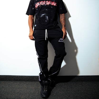 Nylon Pants (Black)