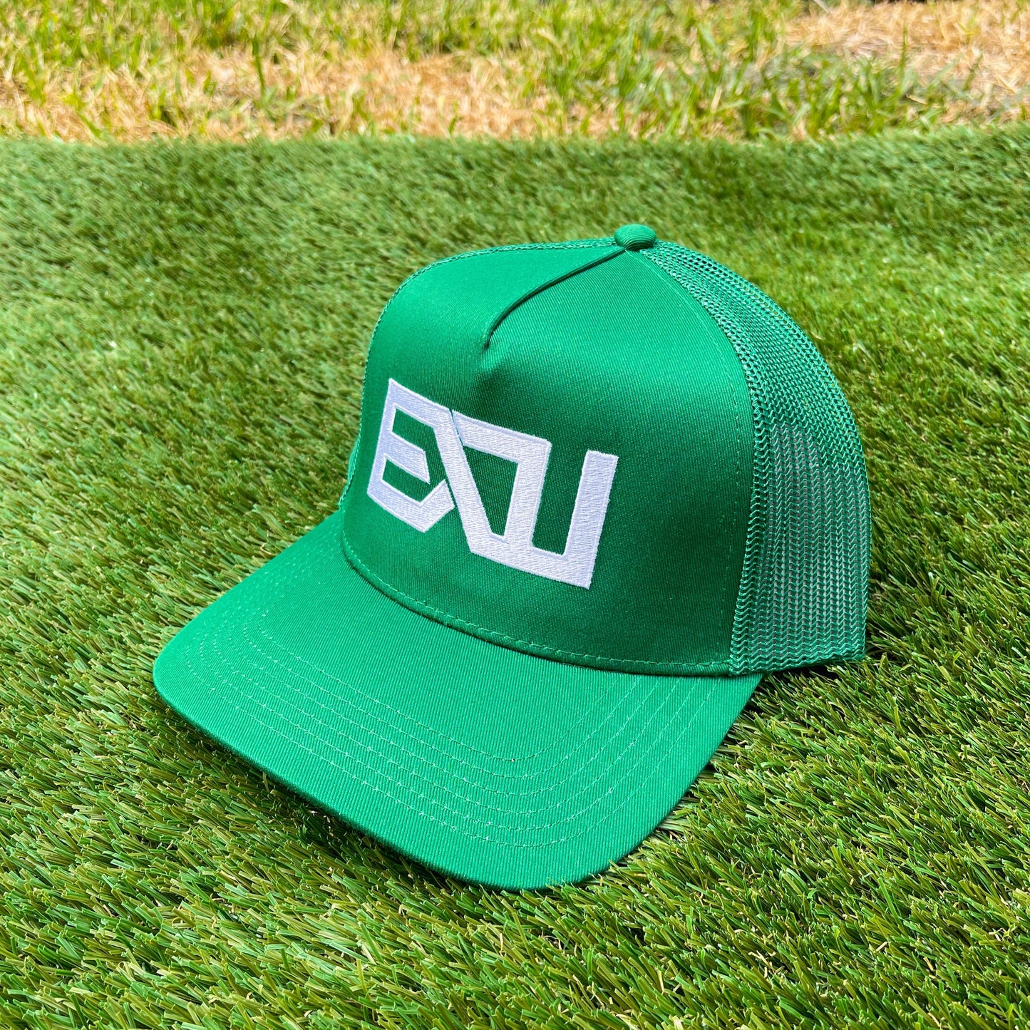 EWS Logo Trucker (Green)